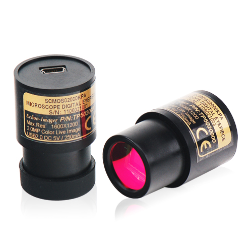 Камера CMOS (КМОП) компактная окулярная цветная USB2.0 с диаметром окулярной трубки 23,2 мм TOUPTEK ToupCam SCMOS02100KPA (TP502100A) Трубы для электропроводки #1